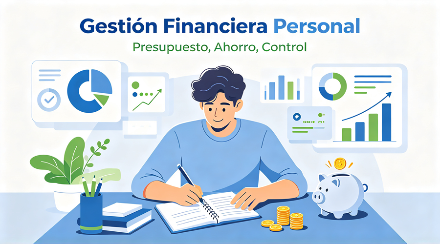 Presupuesto mensual, fondo de emergencia, metas de ahorro y planificación financiera personal