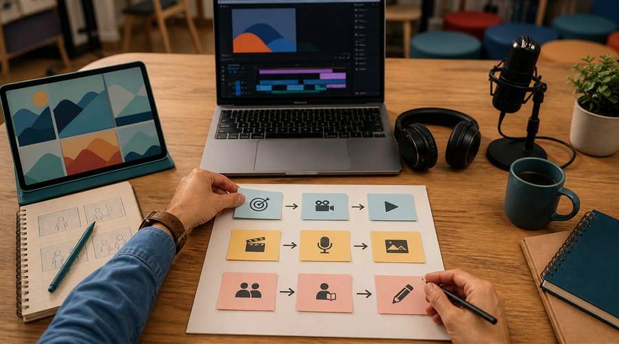 Planificación de recursos audiovisuales para una experiencia educativa