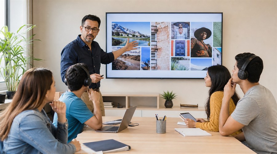Recursos audiovisuales para el aprendizaje moderno